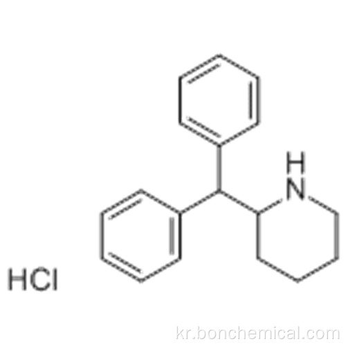2- 디 페닐 메틸 피 페리 딘 히드로 클로라이드 CAS 5807-81-8